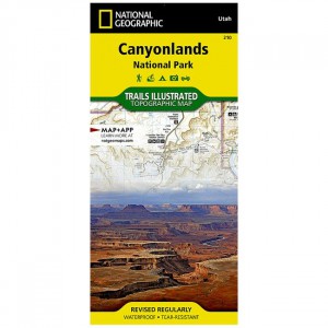 National Geographic Trails Illustrated Map: Canyonlands National Park - 2021 Edition State Maps
