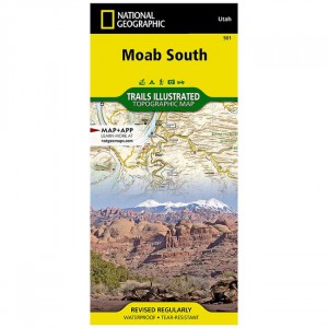 National Geographic Trails Illustrated Map: Moab South State Maps