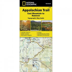 National Geographic Appalachain Trail - East Mountain To Hanover State Maps