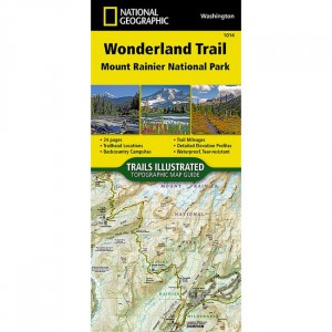 National Geographic 1014 - Trails Illustrated Map: Wonderland Trail State Maps