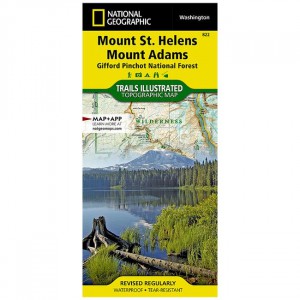 National Geographic Trails Illustrated Map: Mount St. Helens/Mount Adams - Gifford Pinchot National Forest - 2019 Edition State Maps
