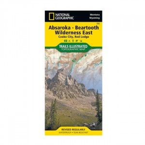 National Geographic 722 - Trails Illustrated Map: Absaroka - Beartooth Wilderness East: Cooke City, Red Lodge - 2013 Edition State Maps