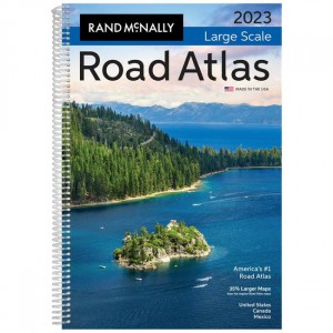 Rand Rand Mcnally: Road Atlas: Large Scale - 2023 Edition Maps