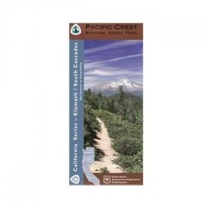 Usda Pacific Crest National Scenic Trail - Klamath/Southern Cascades State Maps