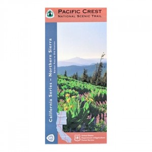 Usda Pacific Crest National Scenic Trail - Northern Sierra State Maps
