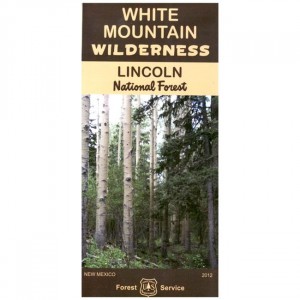 Usda Lincoln National Forest - White Mountain Wilderness State Maps